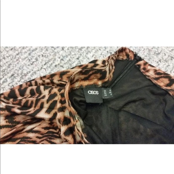 ASOS leopard pleated skirt - Picture 5 of 5